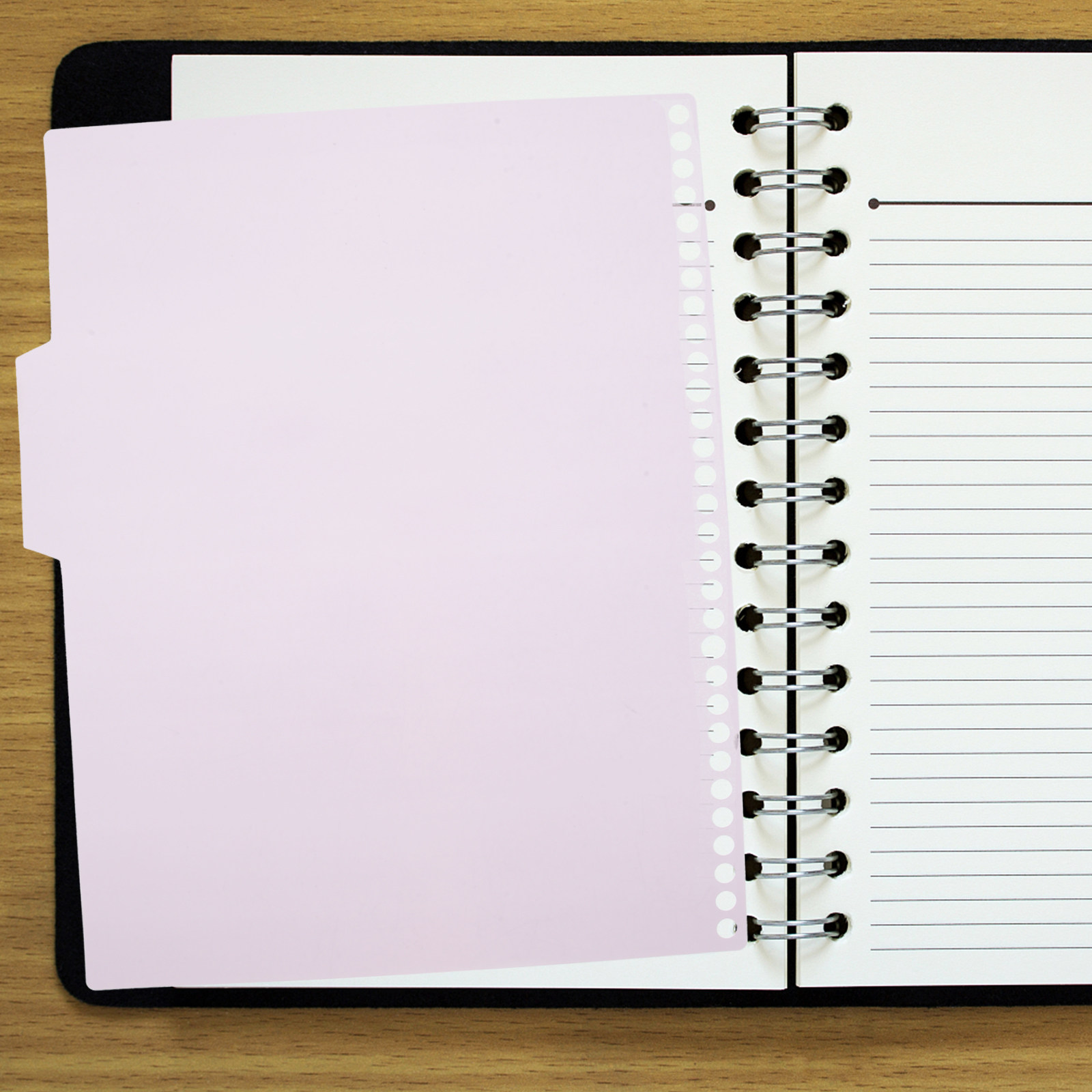 Index Tab Divider - 6Sets Colored Binder Dividers Plastic Index