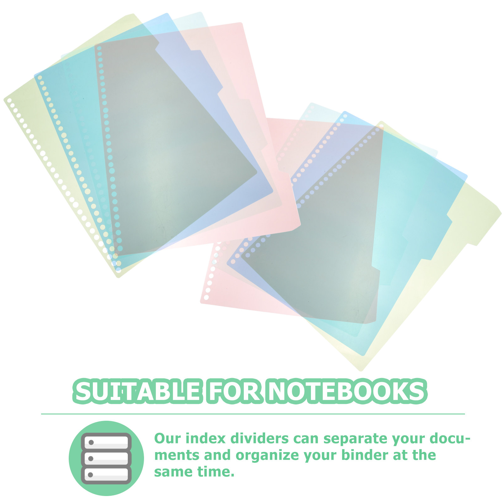 6Sets Colored Binder Dividers  - Index Tab Divider review and price