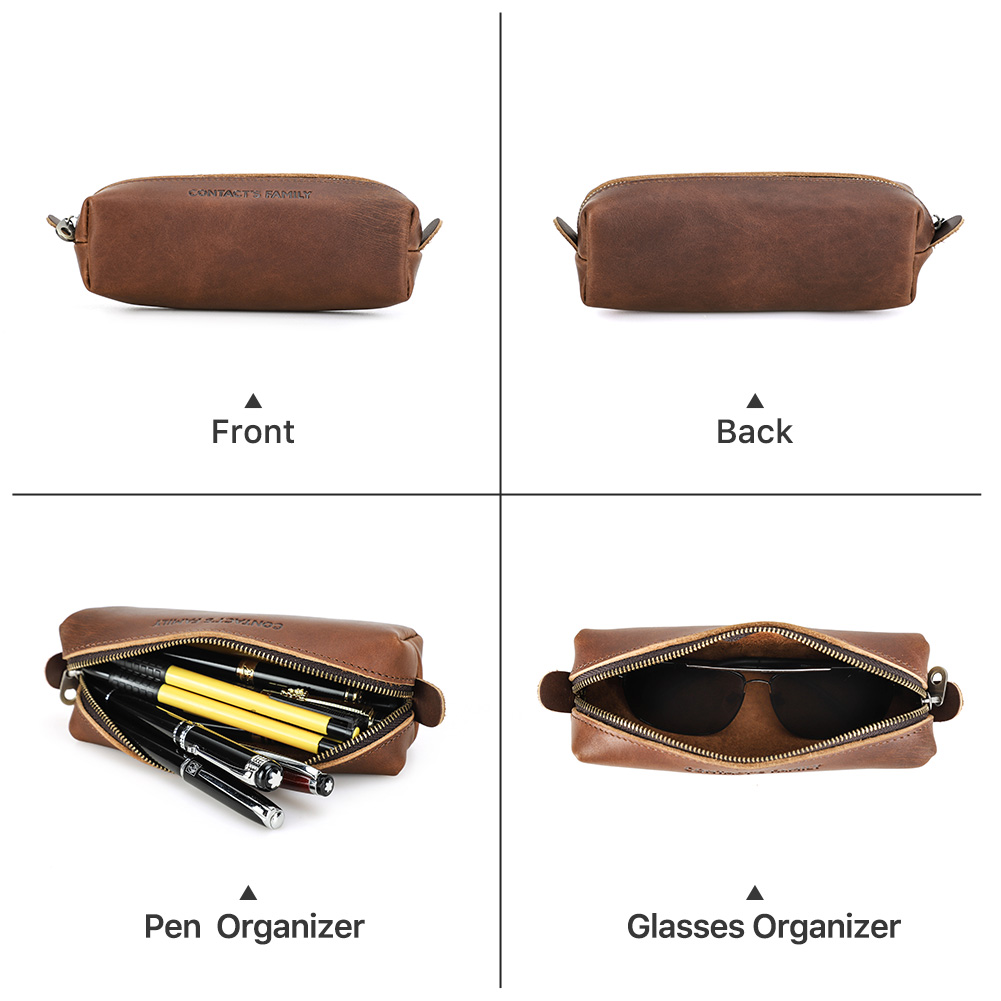 Retro Leather Pencil Case High - Stationery Supply Business review and price