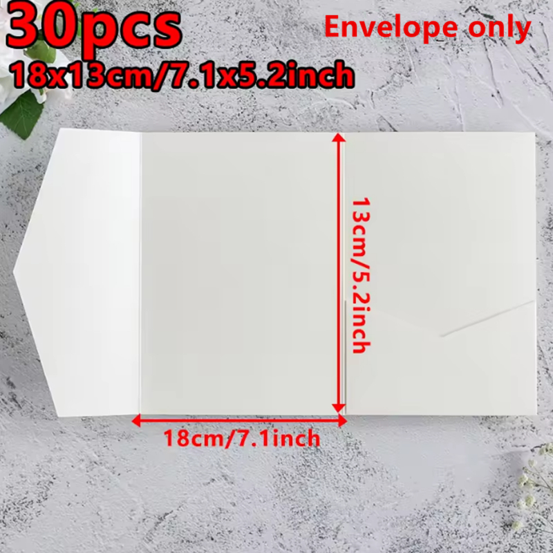 30pcs 18x13cm Green Envelopes  - Stationery Supply Business review and price
