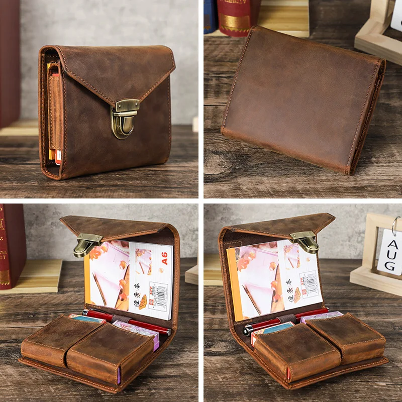 Luxury Retro Leather Notebook  - Stationery Supply Business review and price