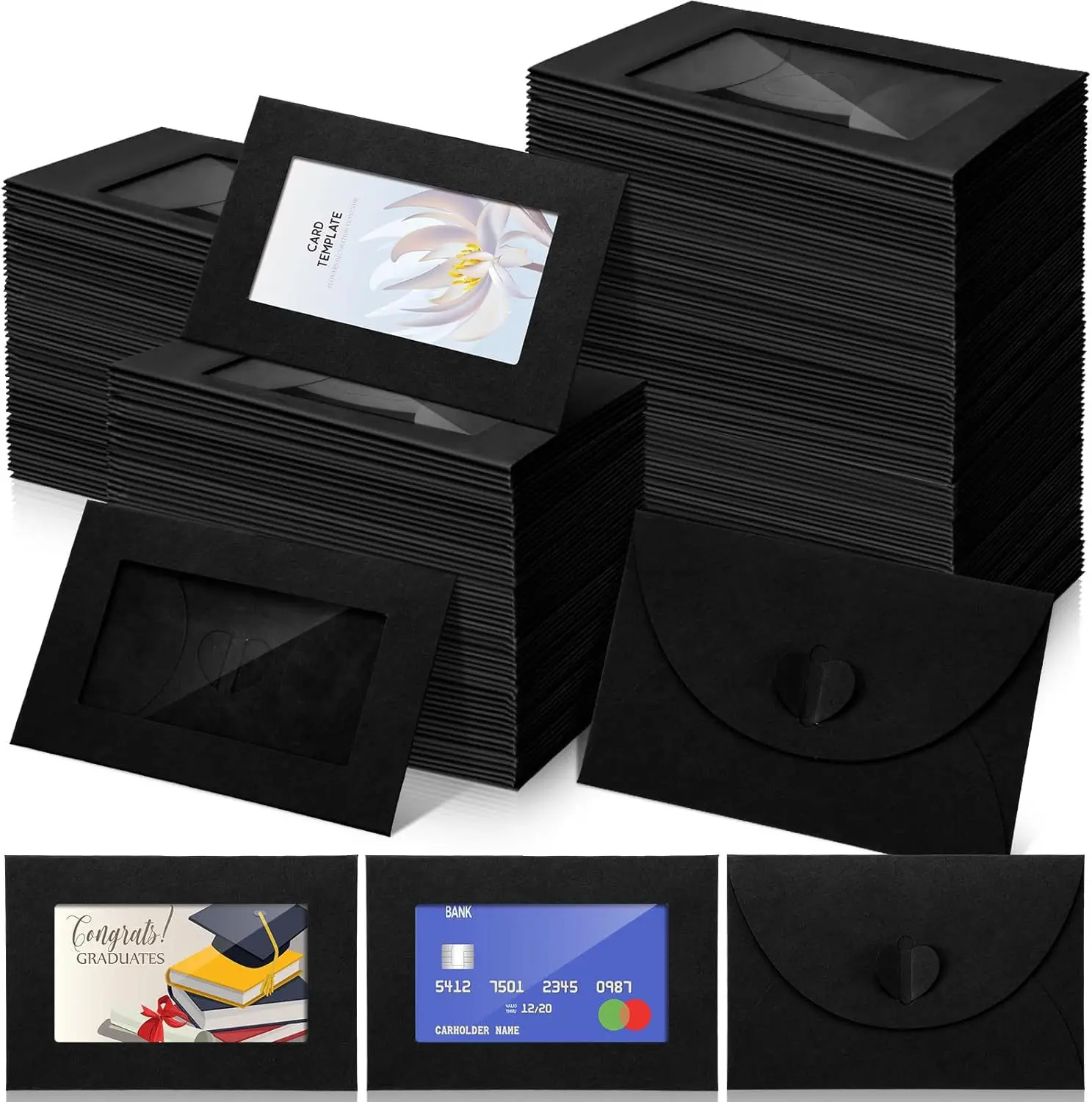 50pcs/lot 10.5X7cm Envelope Po - Letter Envelope Kraft review and price