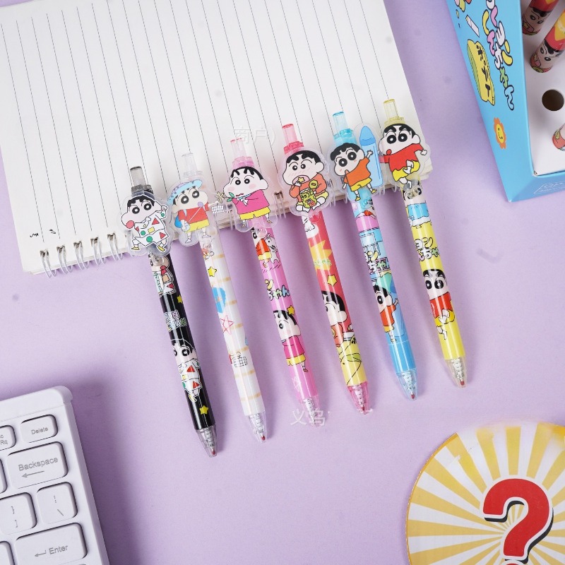 48pcs/box Crayon Shinchan Poin - Supply Of Office Stationery review and price