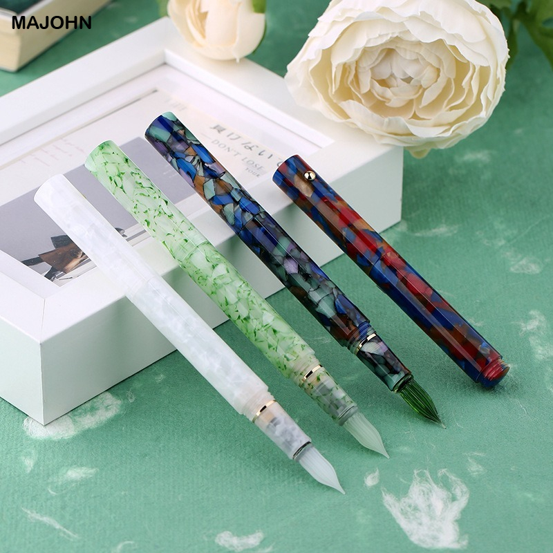 MAJOHN N8 Resin Glass Dip Pen  - Stationery Supply Business review and price
