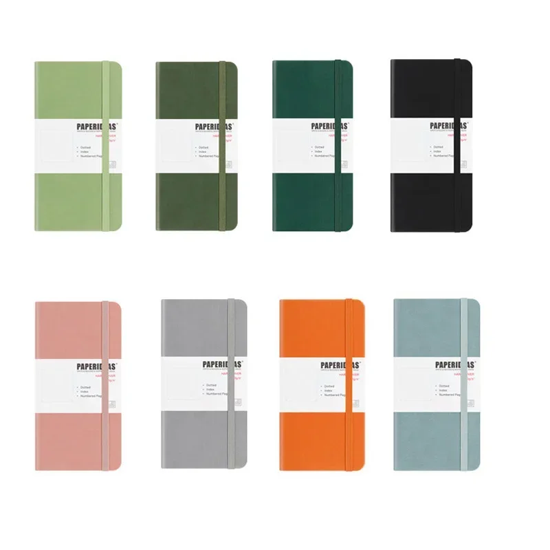 Travel Notebook Numbered Hard  - Notebook Dotted A5 review and price