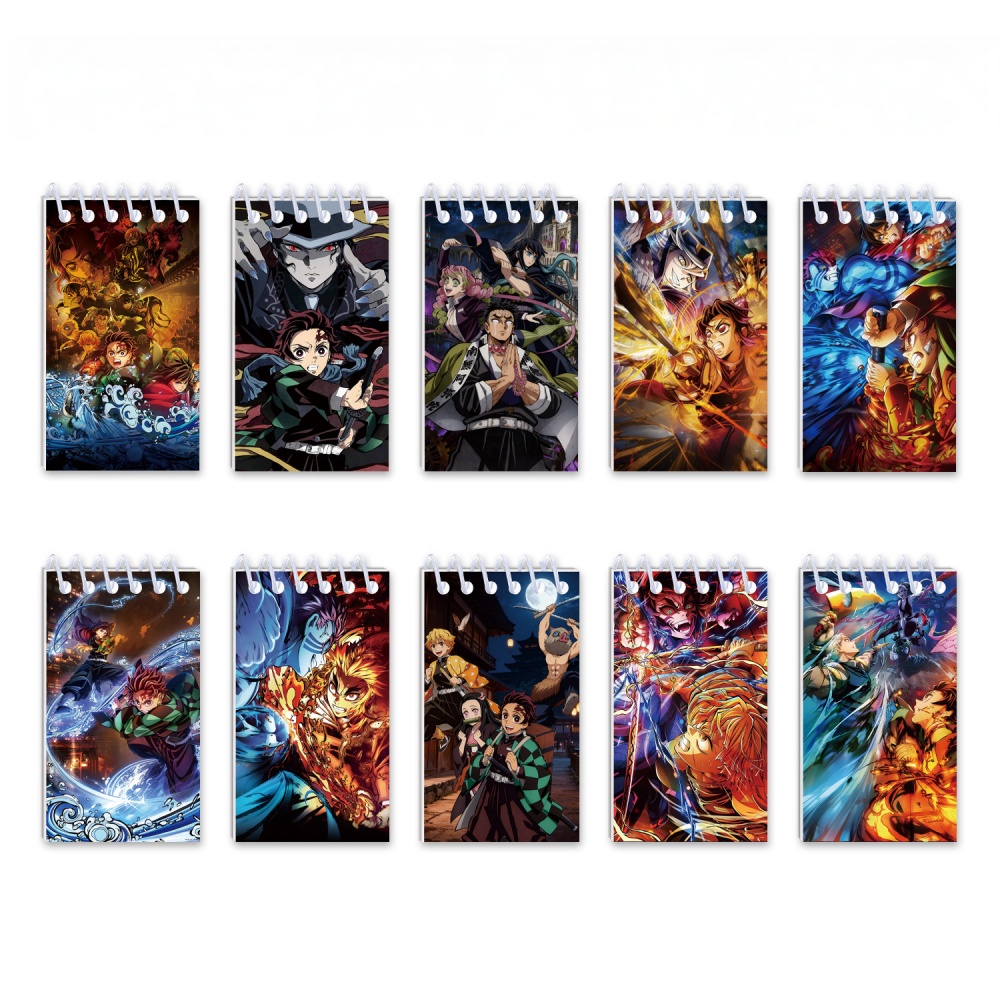 10PCS Demon Slayer Notepads. S - Supply Of Office Stationery review and price