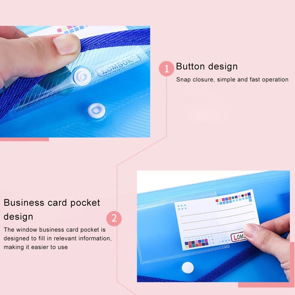 1-10PCS Waterproof A4 A5 Snap  - Supply Of Office Stationery review and price