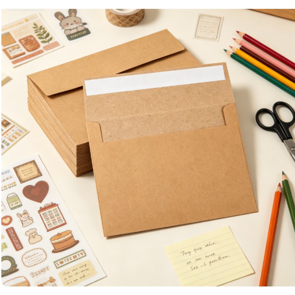 50-pack kraft paper envelopes  - Letter Envelope Kraft review and price