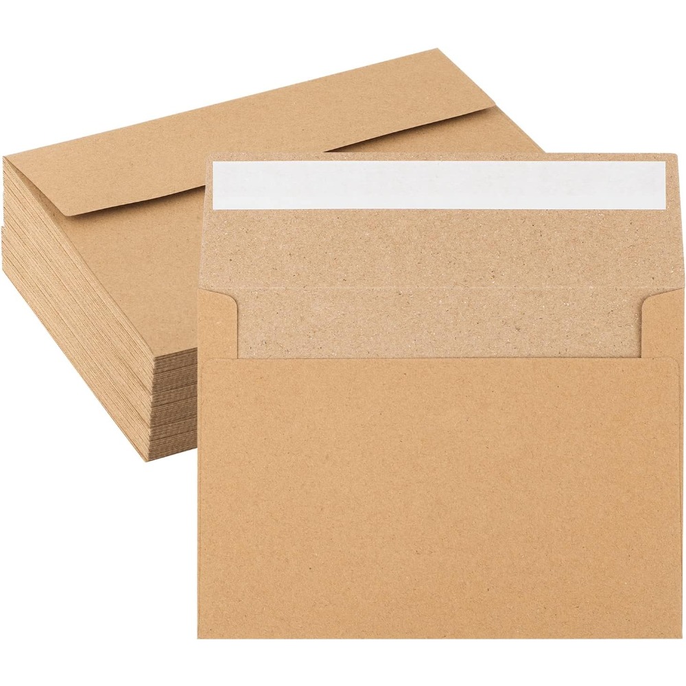 50-pack kraft paper envelopes  - Letter Envelope Kraft review and price