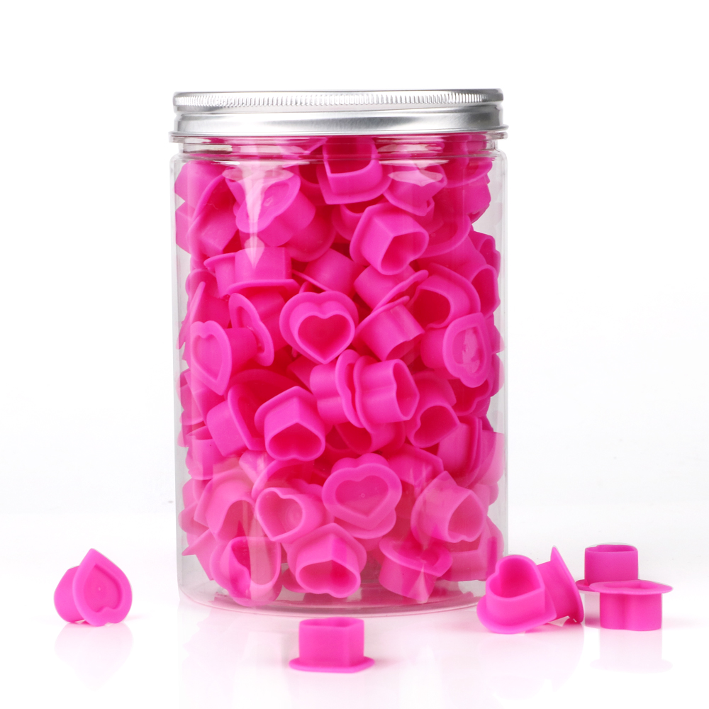 200pcs Tattoo Ink Cup Heart-Sh - Calligraphy Ink Bottle review and price
