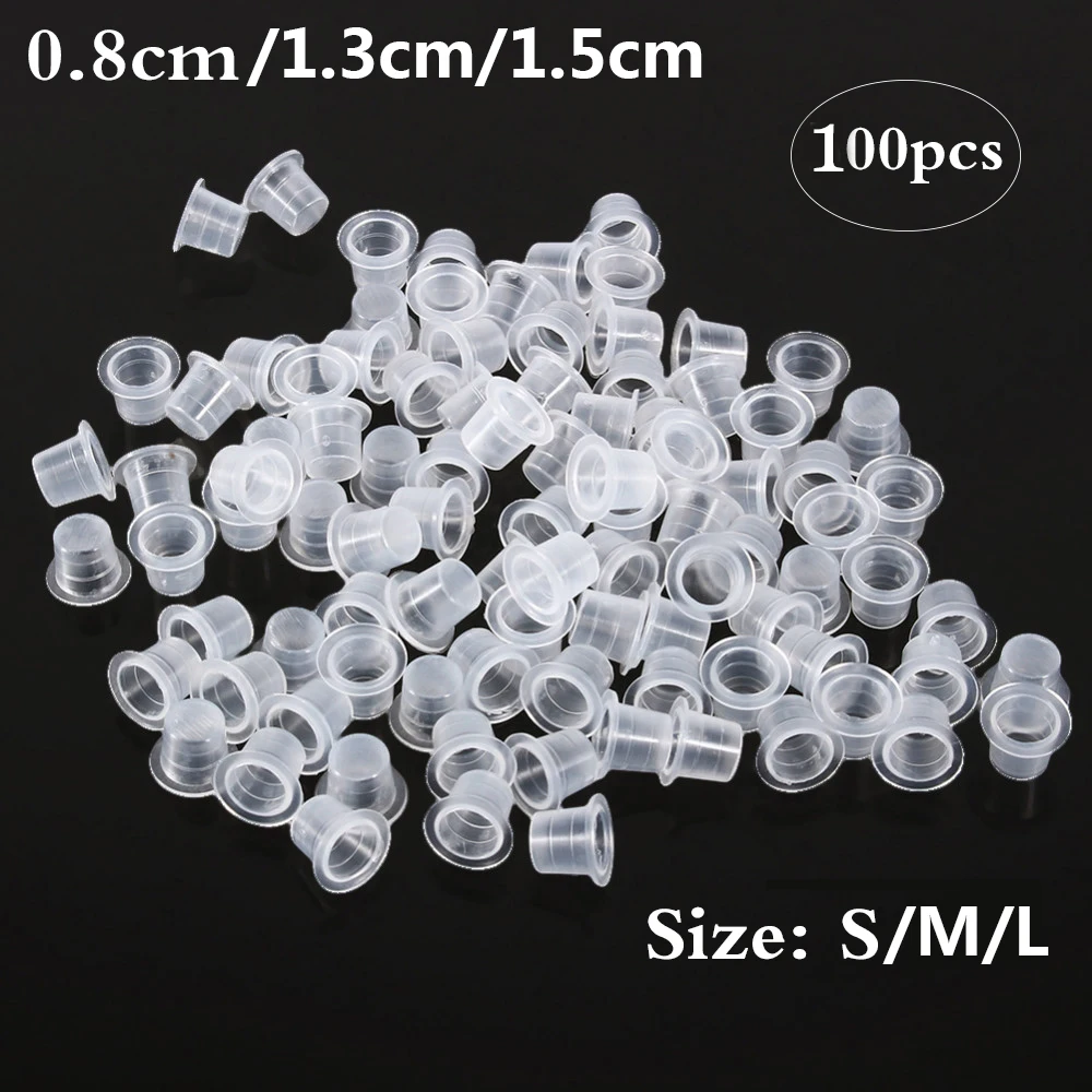 100Pcs Tattoo Plastic Tattoo I - Calligraphy Ink Bottle review and price