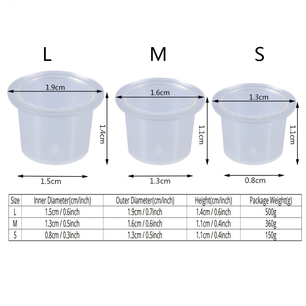 100Pcs Tattoo Plastic Tattoo I - Calligraphy Ink Bottle review and price