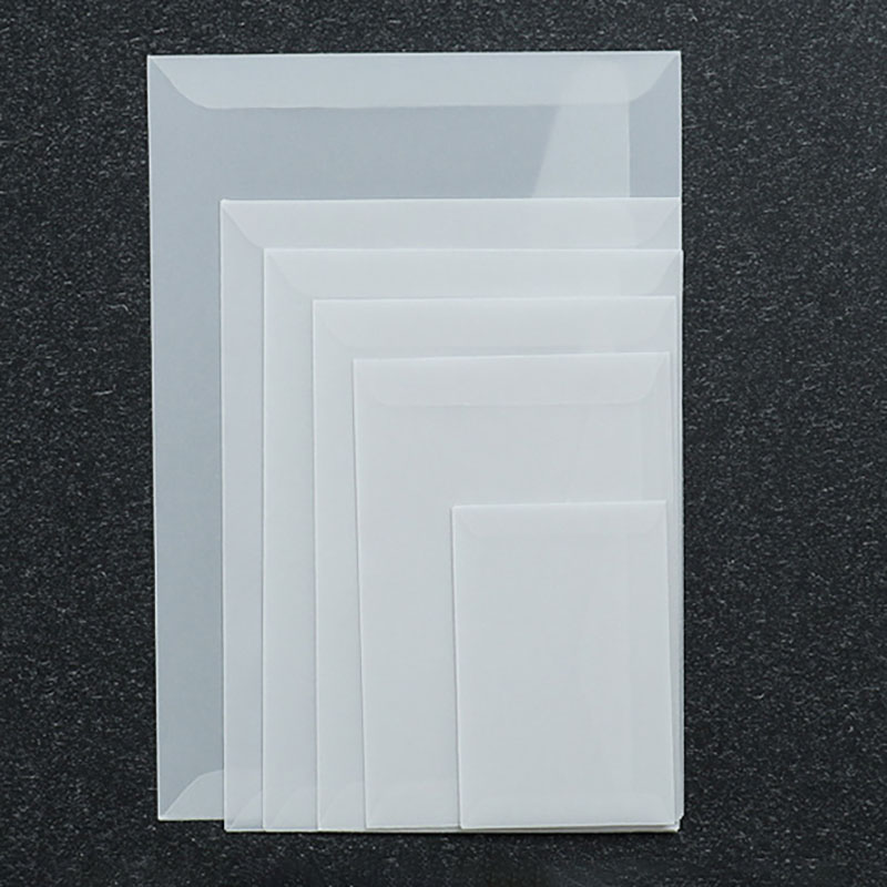 50pcs Translucent Blank Envelo - Letter Envelope Kraft review and price