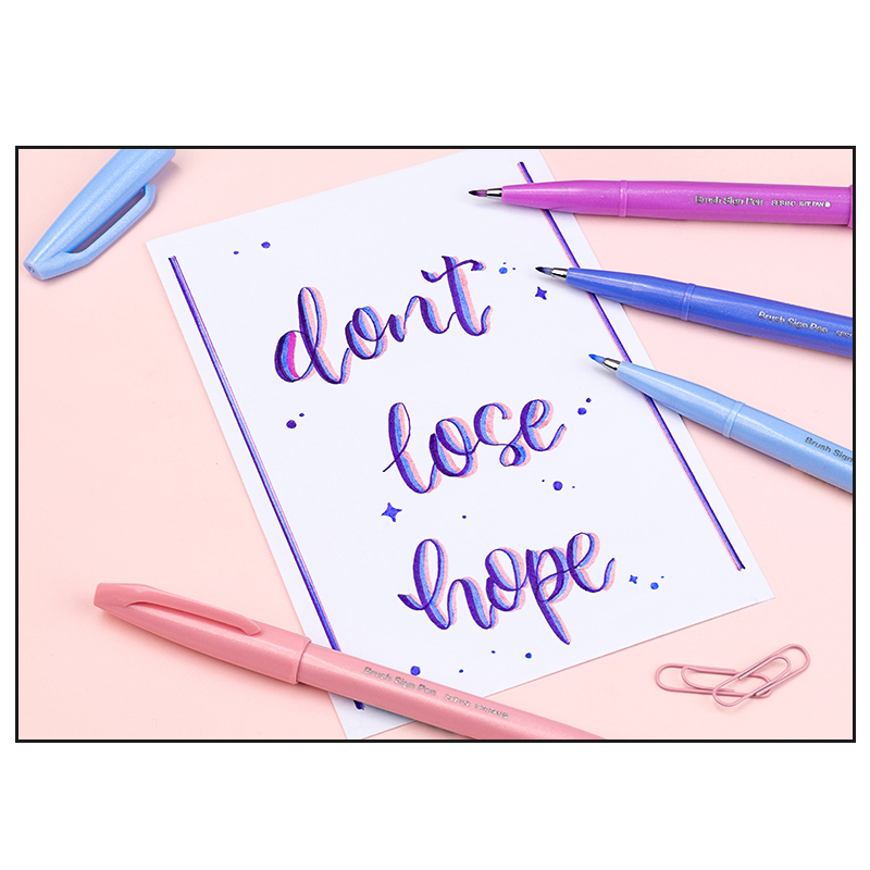 PENTEL TOUCH Brush Sign Pen SE - Pentel Pen Sign Pen review and price