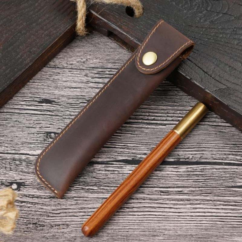 1pc Pen Bag Leather Packaging  - Stationery Supply Business review and price