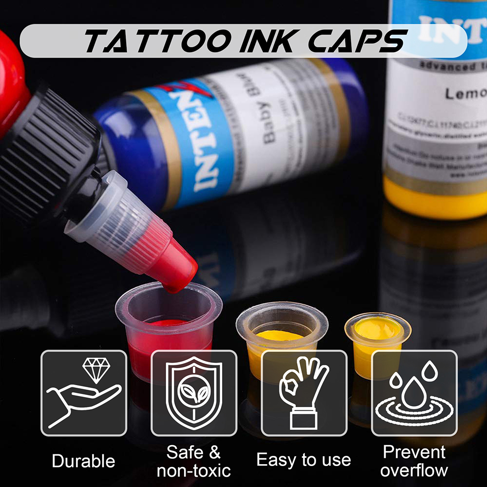 1000/100pcs Disposable Tattoo  - Calligraphy Ink Bottle review and price