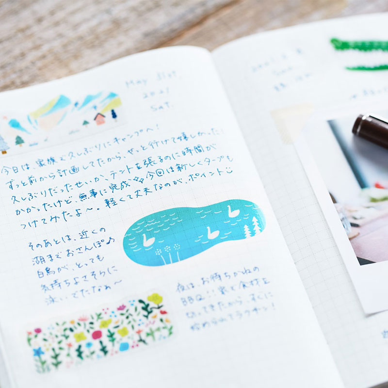 Japan KITTA Small Cute Washi P - Washi Tape Set review and price