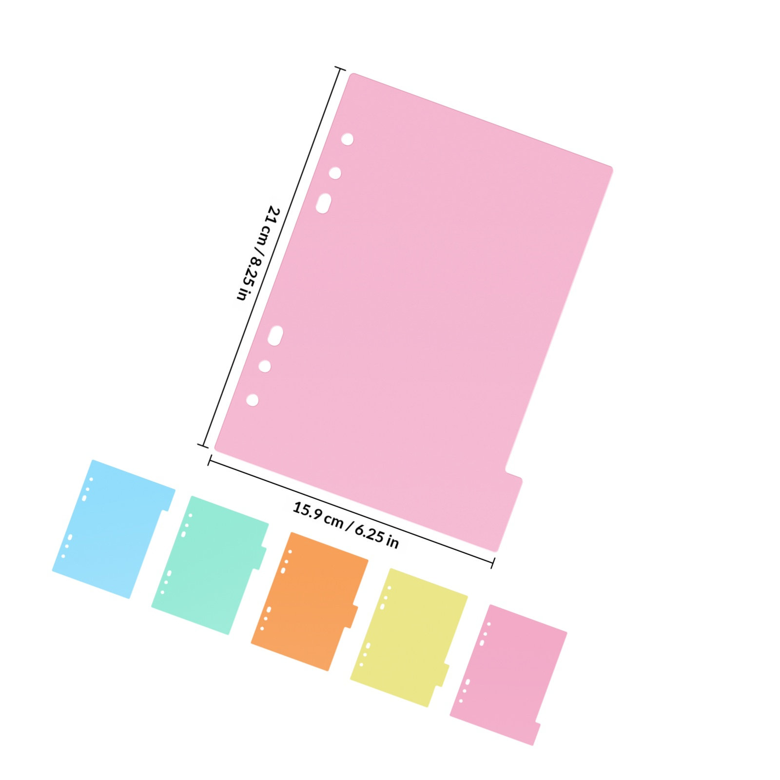 10Pcs Smooth Flexible Plastic  - Index Tab Divider review and price