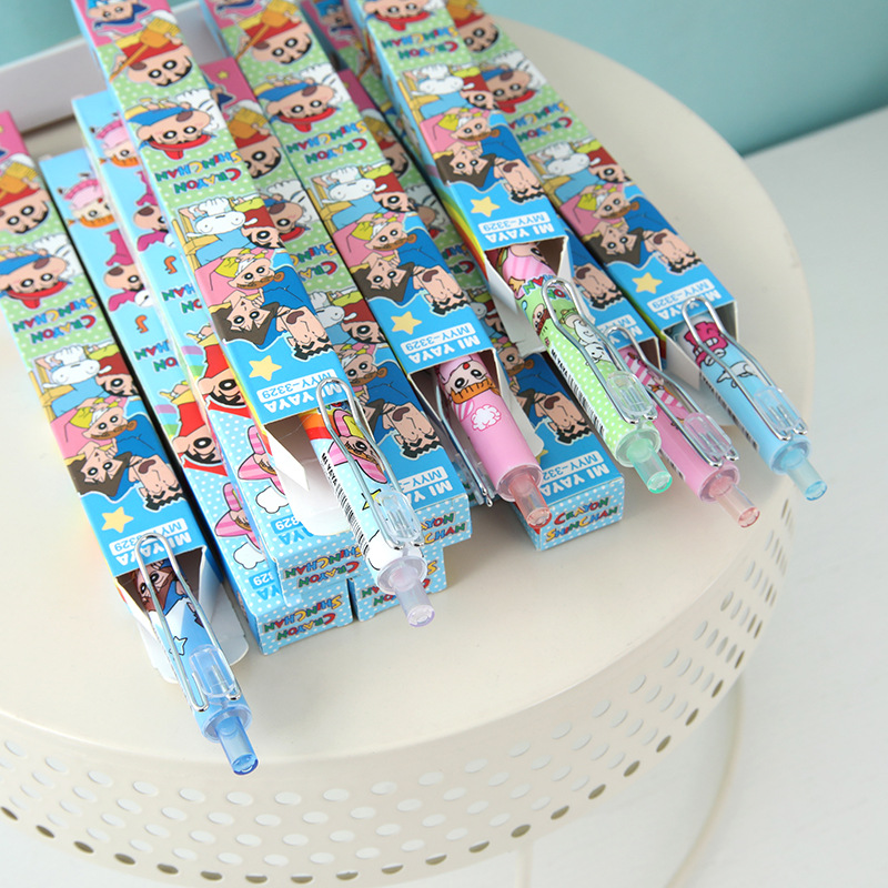 6Pcs Cartoon Crayon Shin-Chan  - Supply Of Office Stationery review and price