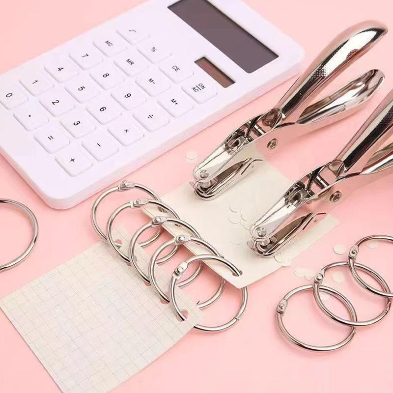 Hand Held Metal Stationery Rou - Paper Punch 3 Hole review and price