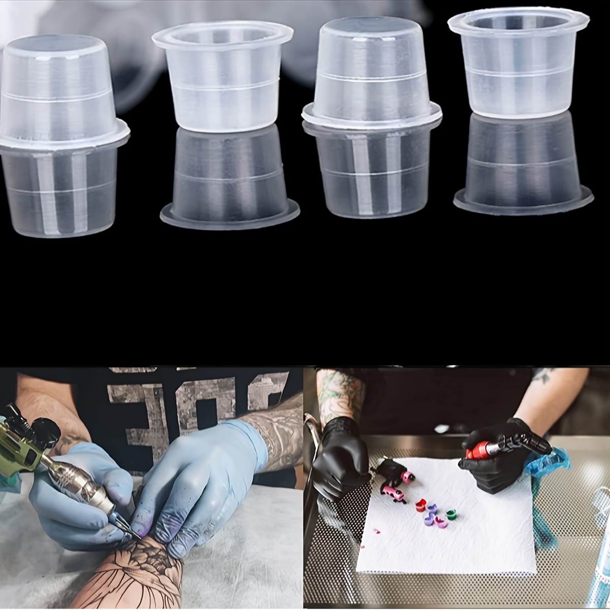 100/1000pcs Tattoo Large Mediu - Calligraphy Ink Bottle review and price