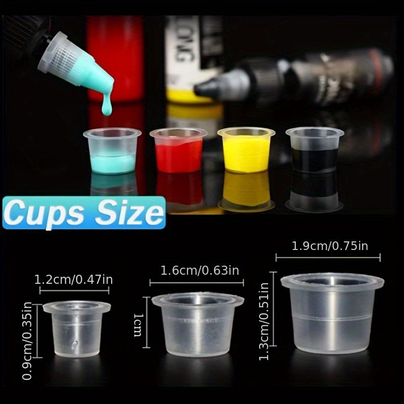 100/1000pcs Tattoo Large Mediu - Calligraphy Ink Bottle review and price