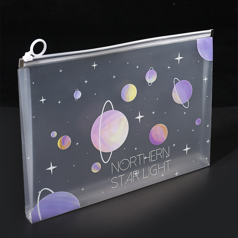 4/12pcs A4 Space Zipper Folder - Supply Of Office Stationery review and price