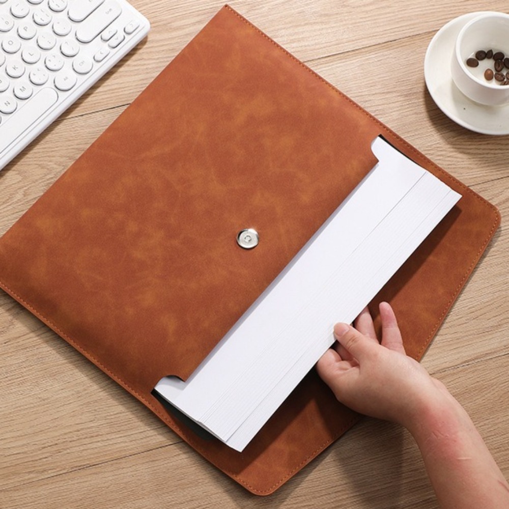 File Bag PU Leather Archive Fo - Supply Of Office Stationery review and price