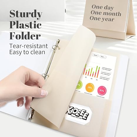 7 Pack Plastic Folders with Po - Paper Punch 3 Hole review and price