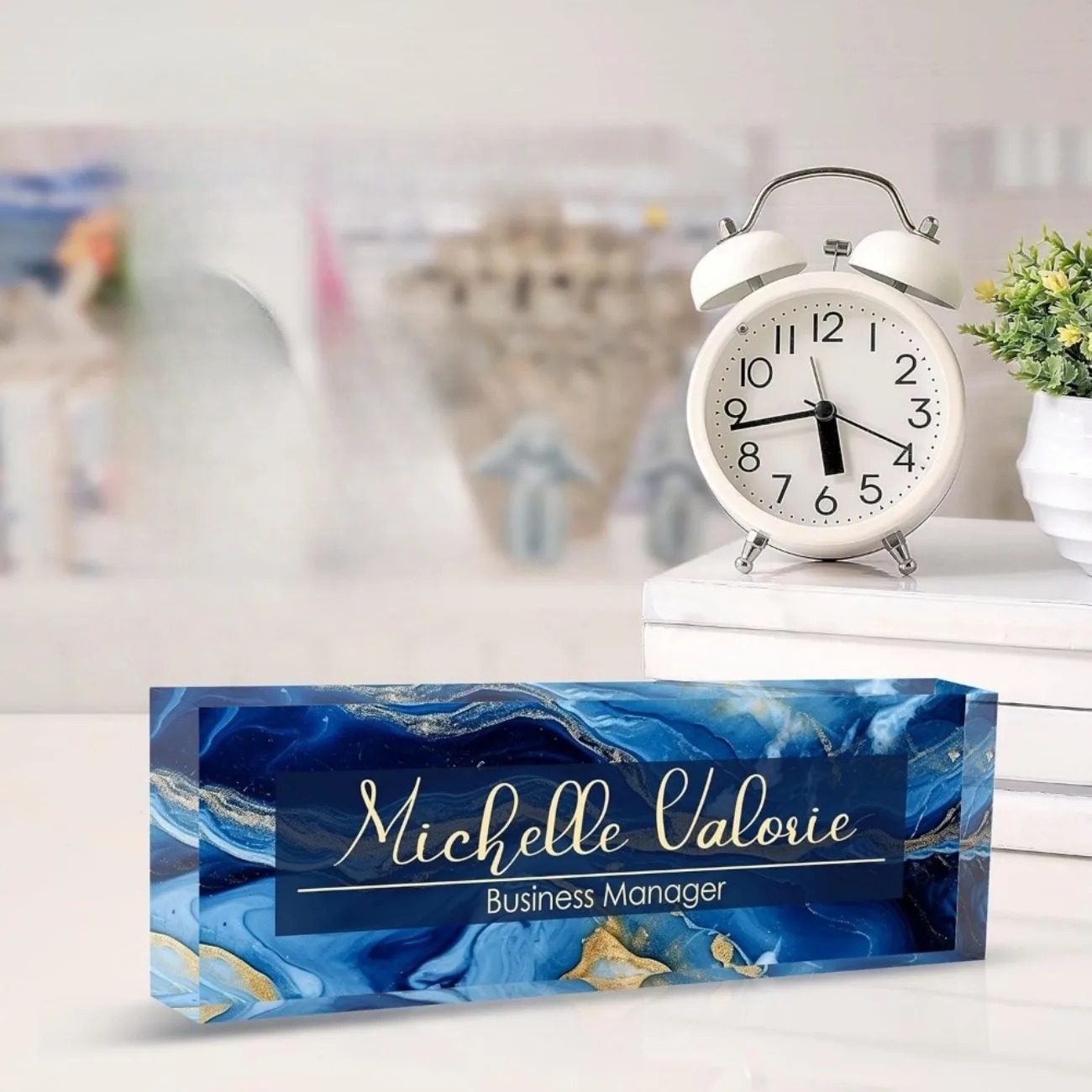 [2D Flat] Customizable Acrylic - Desk Name Plate review and price